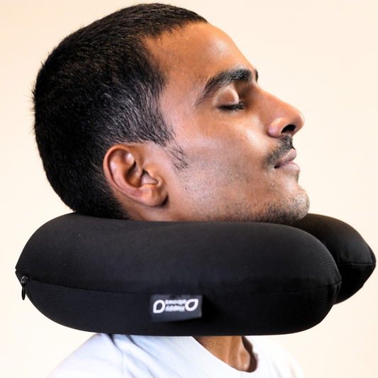 Happy elbows Memory foam travel neck pillow